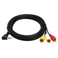 thumbnail image 2 of Cable de Audio de Video CMPLE de 3,5 mm a 3 RCA 6 Pies, 2 of 2