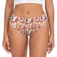 thumbnail image 1 of Fotbe Corgi Head with Floal Calzones Estampados para Mujer – Ropa Interior de Algodón, Cómoda, Suave y Elástica-Medium, 1 of 6