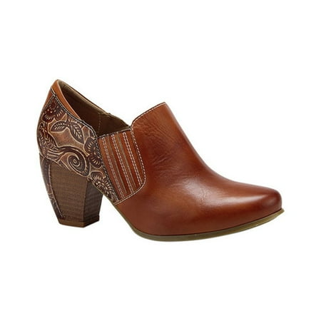

Women s L Artiste by Spring Step Leatha Floral Shootie