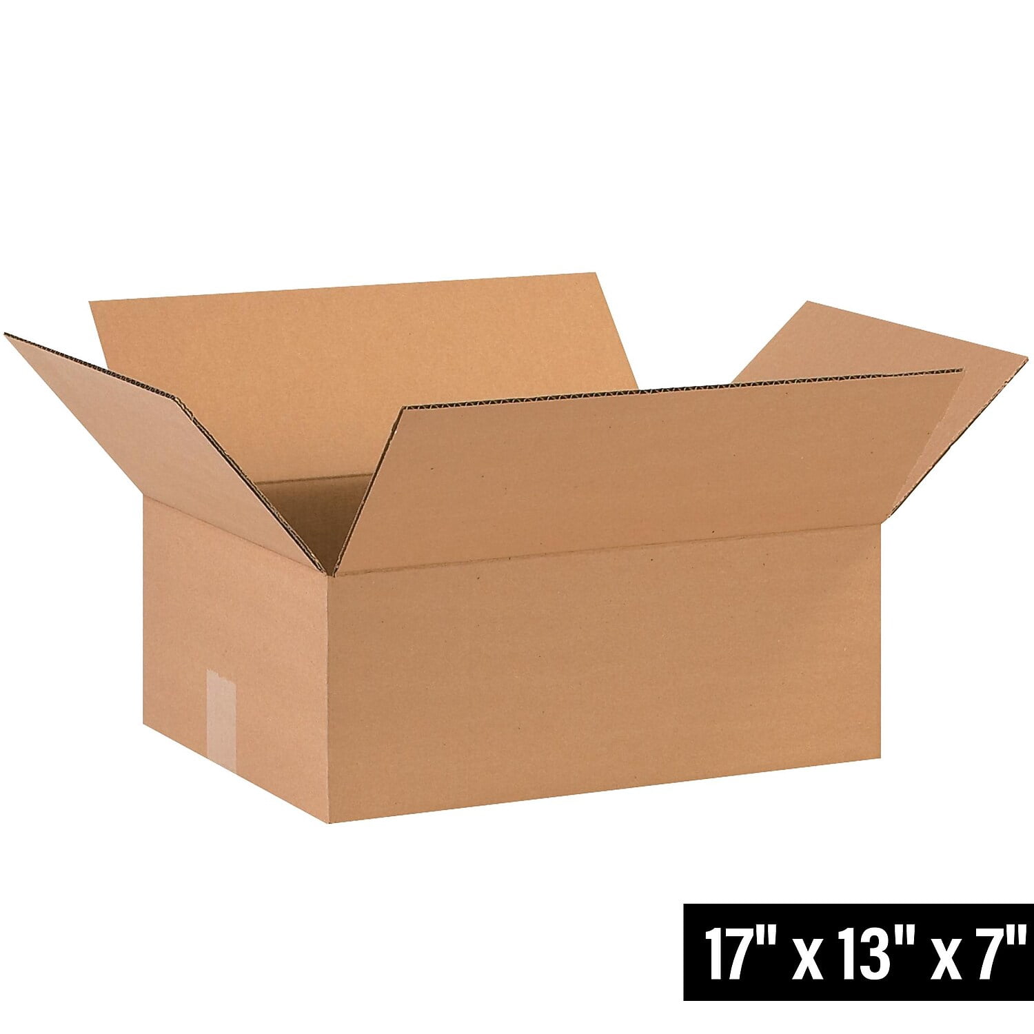Box Partners Corrugated Boxes 17" x 13" x 7" Kraft 25/Bundle 17137