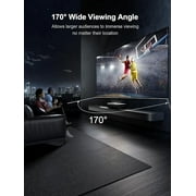 AWOL VISION 180-inch Projector Screen Fixed Frame, 1.3 dB Peak Gain, The Perfect Combo with LTV-2500, 80% Picture Quality Improved, 4K / 8K Ultra HD, Active 3D Wall Mount Projector Screen