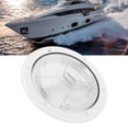 thumbnail image 4 of Boat Deck Access Hatch, ABS Transparent-Cover Round Boat Deck Access Lid Deck Plate White  For Yacht For RV, 4 of 8