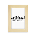 thumbnail image 1 of Evolutionary Monkey Human Movement Desktop Display Photo Frame Picture Art Painting 5x7 inch, 1 of 3