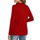 thumbnail image 4 of Puntoco Chaqueta De Mujer Cárdigan De Frente Abierto Chaqueta Entallada Casual Oficina Recortada Blazers Liquidación De Navidad Puntoco Puntoco-3603, 4 of 8