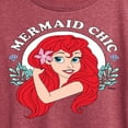 thumbnail image 3 of Disney The Little Mermaid - Ariel - Mermaid Chic - Women's Short Sleeve Graphic T-Shirt, 3 of 5