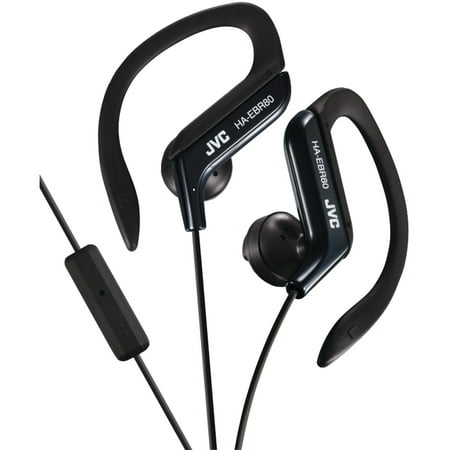 JVC HAEBR80B In-Ear Sports Headphones with Microphone & Remote