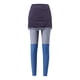 thumbnail image 3 of Puntoco Pantalones De Cintura Elástica Cómodos Y Modernos A Juego De Colores Para Mujer, Pantalones De Doble Capa Con Bolsillo Para Yoga, Azul Cielo Xxl, 3 of 5