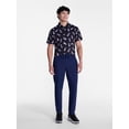 thumbnail image 2 of Birdie Bound Men's and Big Men's Tropical Golf Polo Shirt, Sizes XS-4XLT, 2 of 5