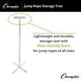 thumbnail image 3 of Champion Sports Jump Rope Tree, 20 InchL X 20 InchW X 54 InchH, White, 3 of 5