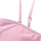 thumbnail image 3 of Traje de Baño de Dos Piezas de Mujer Traje de Baño Sólido Conjunto de Ropa de Playa, Bikini Sexy con Cuello en V para la Piscina Y la Playa, 3 of 6