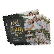 5x7 Premium Scallop Photo Card Stock 110 lb (Set of 20) - Tier 3 (HD)