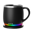 thumbnail image 1 of min Ya Temperature Control Smart Mug, 13.5 OZ, 3 Mode RGB LED Display, Self Heating Coffee Mug,Office/Home for Desk, Black, 1 of 4