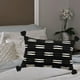 thumbnail image 5 of Funda bohemia con borlas tejidas, , cremallera , funda texturizada, sofá de , sala de , sofá, ca Rectángulo negro Colco Funda de almohada, 5 of 8