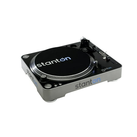 Stanton T52B Straight Arm Belt-Drive Turntable w/ Pre-Mounted (Best Cartridge For Stanton Turntable)