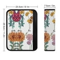 thumbnail image 3 of WYYP Flowers Car Interior Decor Soft Comfort Car Seat Belt Pads Cover Ideal for Car Interior Accessories 1Pcs, 3 of 5