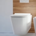 thumbnail image 5 of Concorde Wall-Hung Toilet Bundle 0.8/1.6 GPF Dual Flush in Glossy White with White Flush Plate, 5 of 13