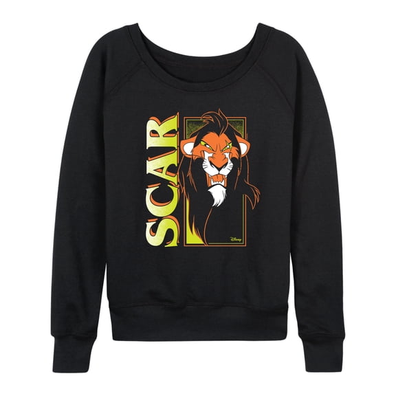 Disney Villains - Scar - Women's French Terry Long Sleeve Pullover