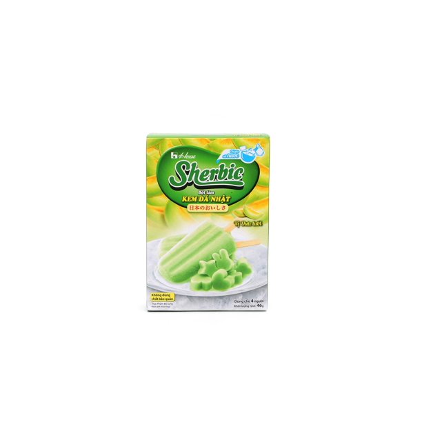 House Sherbic Melon Flavored Japanese Instant Ice Cream Powder Dessert