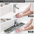 thumbnail image 5 of Deer Autumn Forest Sink Splash Guard for Faucet 2 Packs Faucet Absorbent Mats, Winter Trees Retro Faucet Handle Drip Catcher Quickly Drying Mat for Kitchen Counter Bathroom RV, 14.9"x5.5", 5 of 7