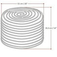 thumbnail image 6 of Margo Boho Round Pouf in Multi Color Braided Jute, 6 of 8