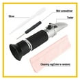 thumbnail image 4 of Portable Refractometer Salinity Sugar Meter Saccharimeter Refractometer Auto 0-32% Brix Tester Salinometer Refractometer ,Precision Measurement, 4 of 6