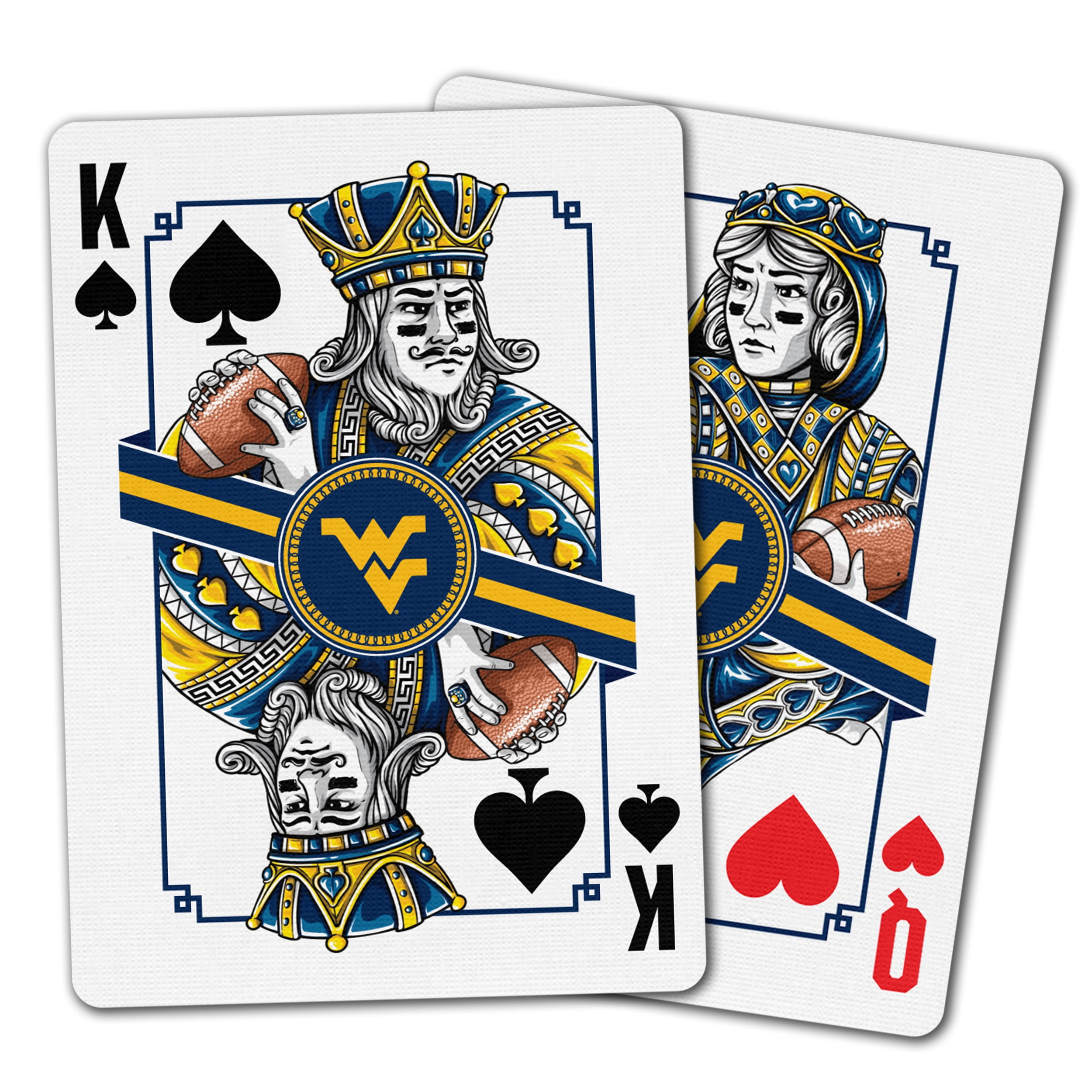 YouTheFan NCAA West Virginia Mountaineers Classic Series Playing Cards