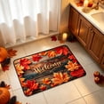 thumbnail image 5 of Yhmxh Fall Thanksgiving Welcome Doormat, Autumn Harvest Decorative Front Door Mat, Pumpkin Maple Leaf Pattern Entry Floor Rug, Seasonal Non‑Slip Doormat for Porch Entrance Indoor Outdoor, 5 of 6