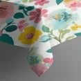 thumbnail image 3 of Pioneer Flower Rectangle Tablecloth 60"x84",Waterproof Polyester Rectangle Table Cloth, Wipeable Spillproof Polyester Tablecloth for Dining, Camping, Indoor and Outdoor, 3 of 5