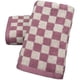 thumbnail image 1 of wonima44 Checkered Towels Set Pink Hand Towels for Bathroom Cotton Soft Absorbent Shower Towels 2 Pack Decorative Washcloth for Daily, Kitchen, Spa, 13x29 Inch, 1 of 1