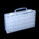 thumbnail image 4 of Caja de almacenamiento de diamante de plástico transparente con mango 64 Irfora Paquete de 64, 4 of 7