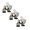 3pcs, variant on Halloween Cycling Ghost And Pinks Pumpkins Resin Ornament 2024 New Ornament Cute Decoration Halloween Ornament Festival Gifts