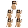 thumbnail image 3 of Minnieouse Body femenino Control de glúteos y caderas Levantador Adelgazante Cintura alta Fajas Bragas Ropa interior Tres pechos para Beige Type2 NO2, 3 of 6