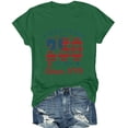 thumbnail image 4 of JFGHDG T-Shirts For Women Men'S Classic Anniversary Shirt Hawaiian Anniversary Patriotic Shirt Historic 4th Of July Birthday Tee Daily Casual Anniversary Tee Blackish Green L, 4 of 5