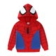 thumbnail image 3 of Sudadera con capucha Marvel Spider-Man para niños pequeños, forro polar con cremallera, color rojo, 3 of 9