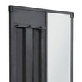 thumbnail image 3 of Rectangular Cargo Bedroom Mirror, Black - Saltoro Sherpi, 3 of 5