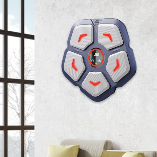 Máquina de boxeo Sharpla Objetivo de pared 41 cm x 40 cm Luz RGB