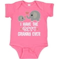 thumbnail image 3 of Inktastic Best Granny Ever Grandchild Boys or Girls Baby Bodysuit, 3 of 5