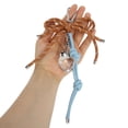 thumbnail image 5 of Unique Bargains 1 Pc Handbag Charm Knot Heart Bag Charm Brown Blue, 5 of 5