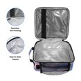 thumbnail image 3 of Square Lunch Bag 10.5*3.5*9.5 Inches Cooler Bag Lunch Bag Insulation Portable Durable Fashion Pink Sky, 3 of 6