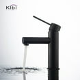 thumbnail image 3 of Kibi Circular X Single Handle Bathroom Vanity Sink Faucet, 3 of 3