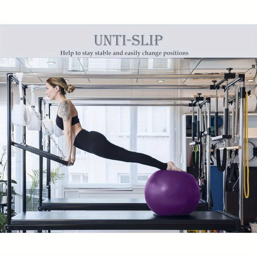 Soft Exercise ball, Anti-Burst Yoga Ball Chair Supports 2200lbs, Stability Swiss Ball w/ Pump for Pregnancy Birthing, Excersize, Workout, Fitness, Balance, Gym, Physio, Abs (Office & Home & School)