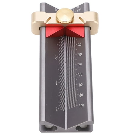 

Drill Depth Measuring Gauge Mm And Inch Drill Stop Measure Practical For Woodworking For 0-4inch