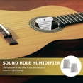 thumbnail image 4 of OUNONA Guitar Panel Humidifier Sound Hole Humidifier for Guitar Silver Plastic Durable Moisture Maintenance Tool 2pcs 1.5"x3.7", 4 of 7