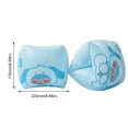 thumbnail image 3 of Brazos Flotantes Bandas Brazo Inflables Mangas Natación para Adultos (perro) Azul, 3 of 3