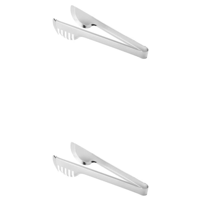 Pinzas para barbacoa Advancent de acero inoxidable pulidas color Plata