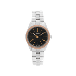 Vintage Rado Esenza Jubile Steel Diamond Black Dial Ladies Vintage Rado Esenza Jubile Steel Diamond Black Dial Ladies