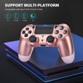 thumbnail image 3 of Wireless Game Controller Compatible with PS4/ Slim/Pro with Upgraded Joystick - Rose, 3 of 5