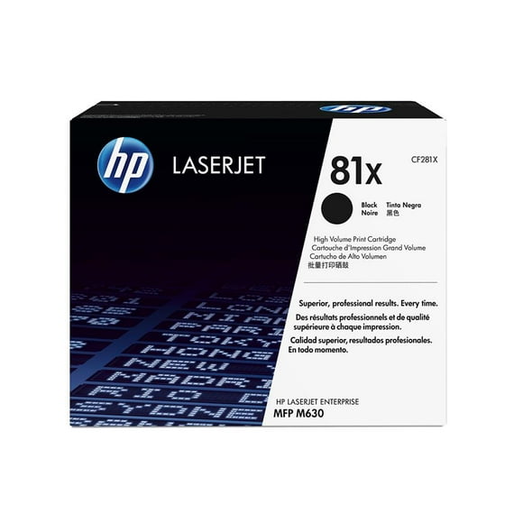 hp toner 81x negro hp cf281x