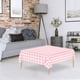 thumbnail image 4 of Mantel Plástico Plisado Desechable, Impermeable Y Resiste Aceite, 7 Colores, 54 X 108in, 137*274cm, Rosa, 4 of 9