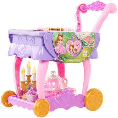 Disney Sofia the First 13-Piece Delightful Dining Cart